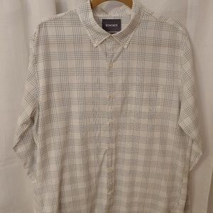 Bonobos .EUC. Men's L Blue Plaid Button Down Shirt